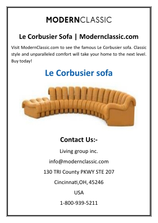 le corbusier sofa modernclassic com
