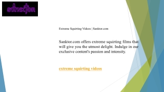 Extreme Squirting Videos Sanktor.com