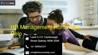 HR Management Homework Help