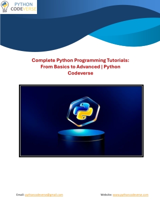 complete python programming tutorials from basics