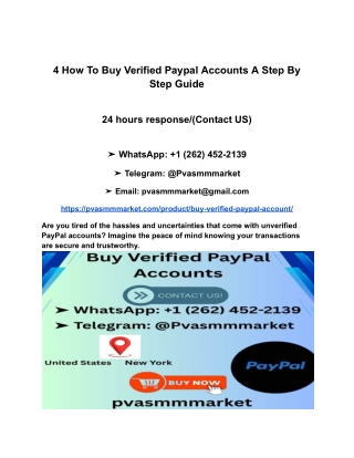 4 how to buy verified paypal accounts a step