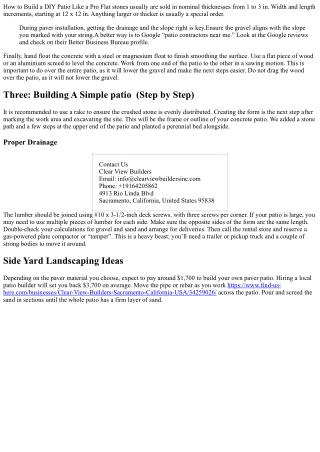 how to build a diy patio like a pro flat stones