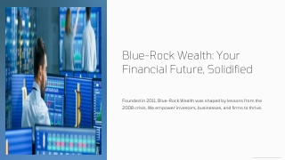 blue rock wealth your financial future solidified