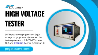 high voltage tester