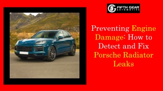 preventing engine damage how to detect
