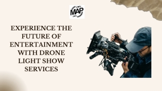 experience the future of entertainment with drone