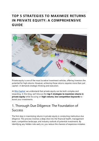 Top 5 Strategies to Maximize Returns in Private Equity