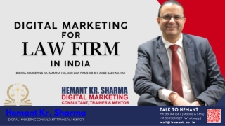 Why Digital Marketing Strategy is Crucial for Law Firms in India
