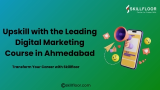 upskill with the leading digital marketing course