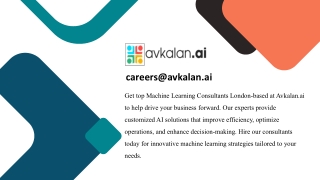 Machine Learning Companies Uk