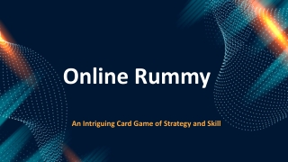 Rummy game online
