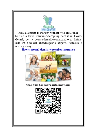 Flower Mound Dentist Accepting Insurance
