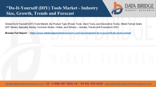 do it yourself diy tools market industry size