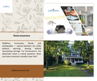 Home Insurance