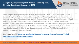 Global Liquid Hydroponics System Market