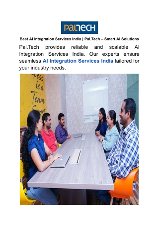 Best AI Integration Services India _ Pal.Tech – Smart AI Solutions (1)