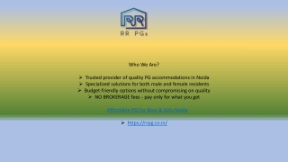 Affordable PG For Boys & Girls Noida