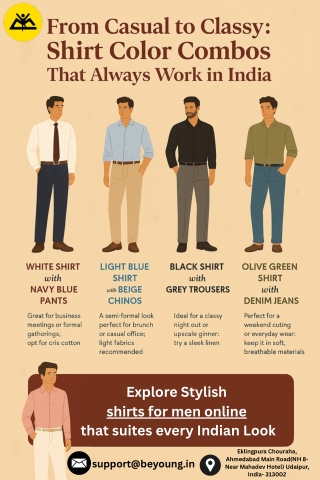 From Work to Weekend: Shirt Combos That Just Click