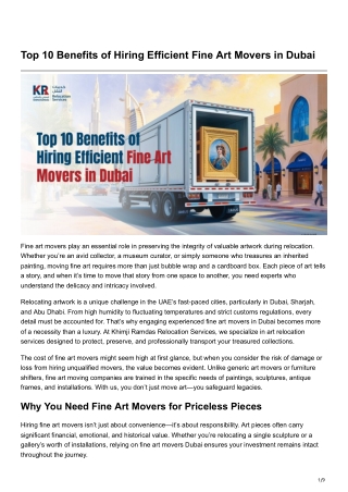 How to Choose the Best Auto Transport Services in Dubai, UAE