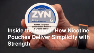Inside the Pouch_ How Nicotine Pouches Deliver Simplicity with Strength