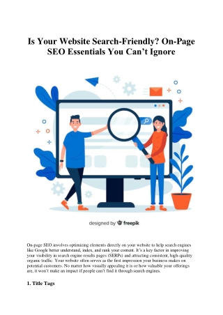 Is Your Website Search