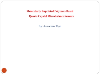 Molecularly imprinted polymers