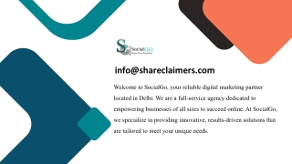 Looking for a top Social Media Agency in Delhi SocialGo provides end-to-end social media management