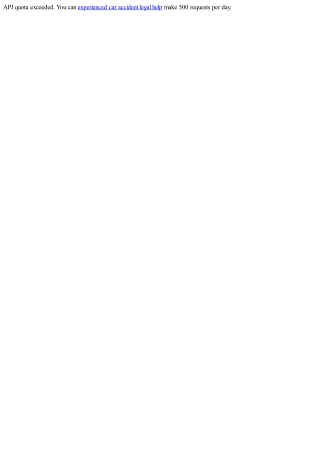 api quota exceeded you can experienced