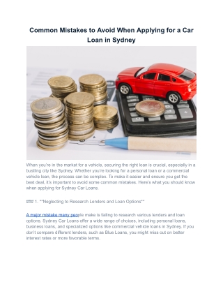 Business Loan in Melbourne