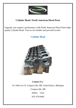 Cylinder Head North American Diesel Parts
