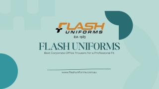 Best Corporate Office Trousers for a Professional Fit