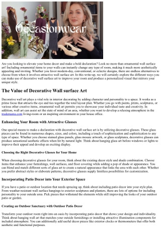 are you looking to elevate your home decor