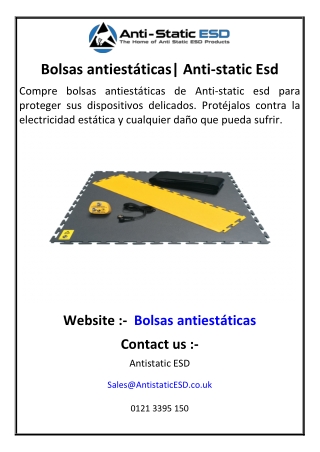bolsas antiest ticas anti static esd