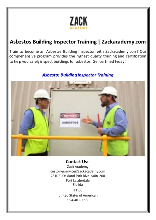 asbestos_building_inspector_training_zackacademy