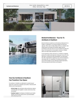 Architects Hawthorn