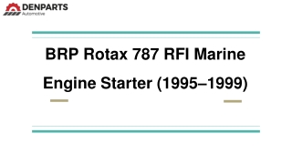BRP Rotax Starter for 1995-1999 Sea-Doo