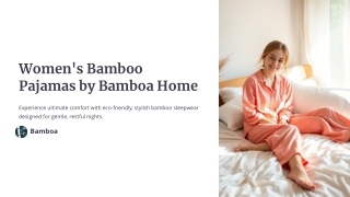 Women's Bamboo Pajamas