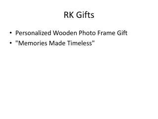 rk gifts