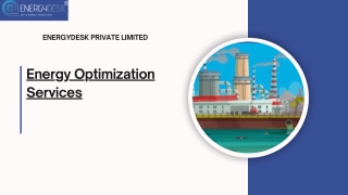 Energy Optimization Solutions For Companies | Energy optimization services
