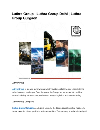 luthra group luthra group delhi luthra group