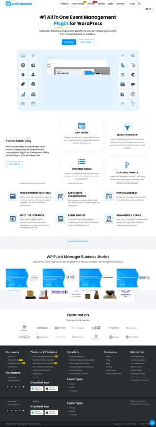 Event Management Website