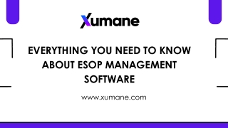 everything you need to know about esop management