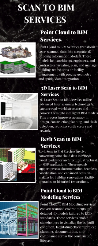 SCAN TO BIM SERVICES