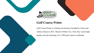 The Ohoopee Match Club is renowned for its incredible design, and Golf Course Prints