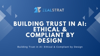 ZealStrat’s AI Ethics and Governance