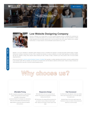 Cheap & Reliable Website Designers in Faridabad – Get Online Today!