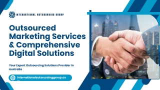 Outsourced Marketing Services & Comprehensive Digital Solutions