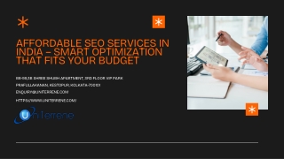 Affordable SEO Services in India – Smart Optimization That Fits Your Budget
