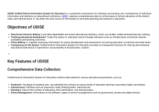 UDISE-