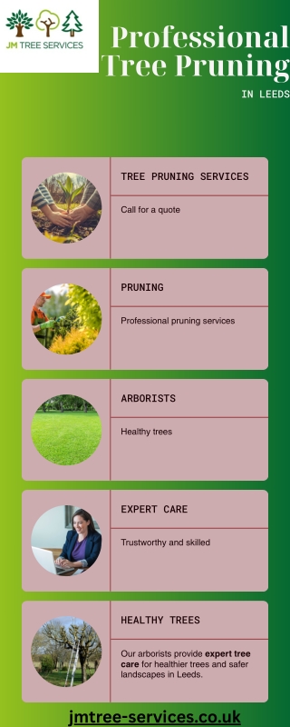 Professional tree pruning in Roundhay, Alwoodley, Leeds. Contact us!